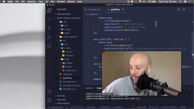 Becoming a coder #005 - Gulp, Portfolio review, 100 days of code смотреть онлайн