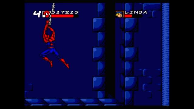 Sega Mega Drive 2 (Smd) 16-bit Spider-Man and Venom - Maximum Carnage Stage 4 Alleyway