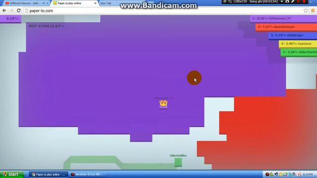 KILLER in paper.io: New Splix.io gameplay ( paper.io) смотреть онлайн