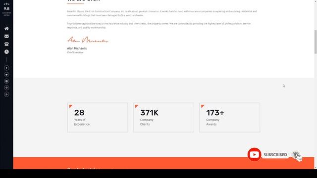 Cron Industry WordPress Theme WordPress смотреть онлайн