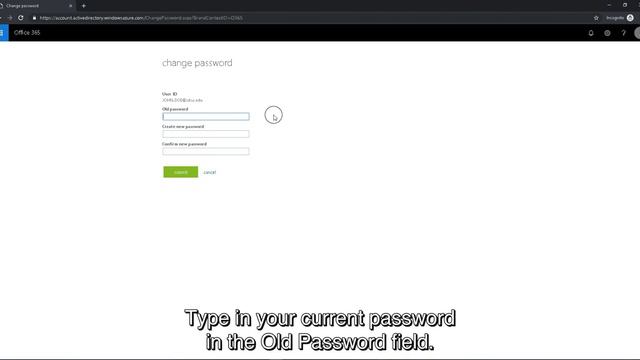 Changing your SDSUid Password through the Office 365 Portal смотреть онлайн