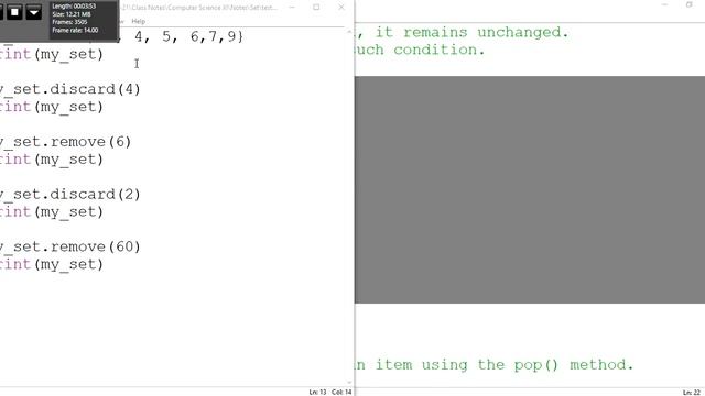 Set in Python (Part-II) смотреть онлайн