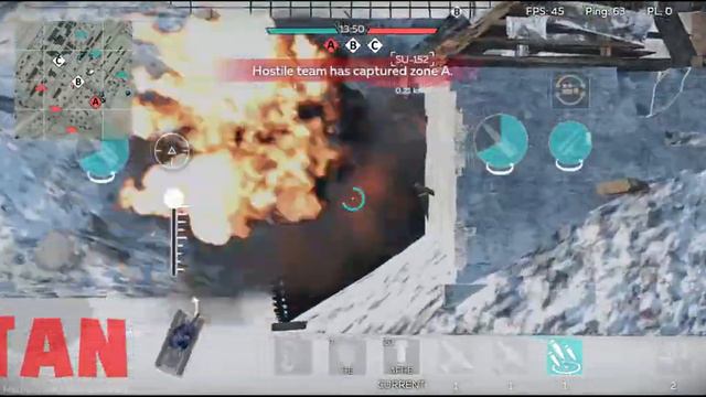 5Tan - First experience with platoon IS-2 - War Thunder Mobile смотреть онлайн
