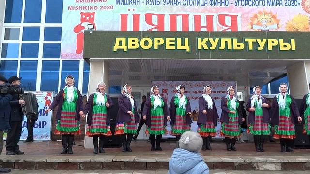 Mарийская песня (танец ). Ансамбль ШИЙ ПАМАШ, СДК д. Кайраково. Видео Хайбуллина Василия смотреть онлайн