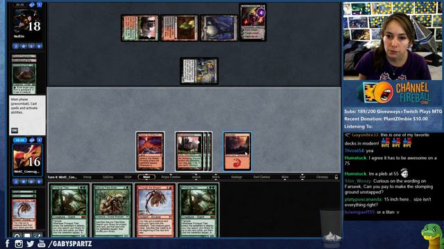 Red/Green Breach Round 4 - Diving Into Modern / MTG Magic The Gathering смотреть онлайн