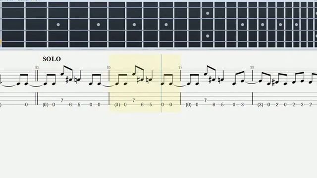 Enter Sandman BASS Tab (Metallica) - How to play on BASS Guitar (Tabulature) смотреть онлайн