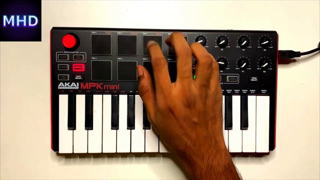 Travis Scott - THE SCOTTS (Cover) AKAI MPK MINI смотреть онлайн