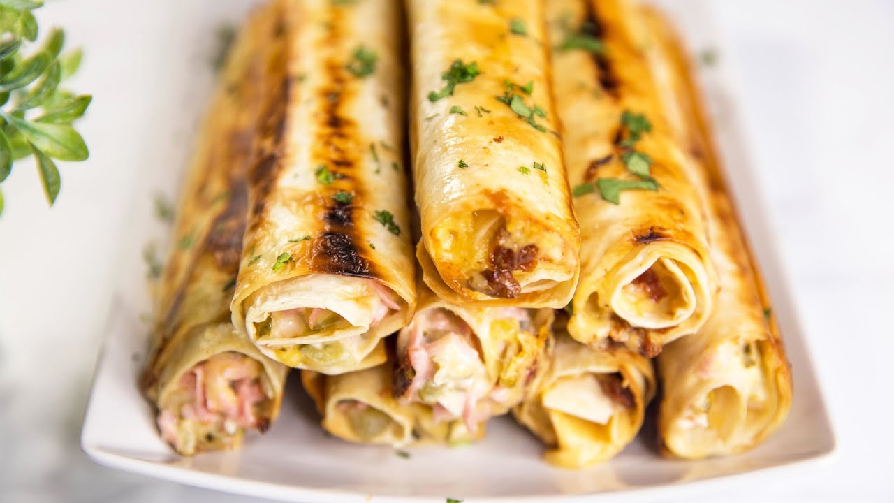 САМАЯ Лучшая ЗАКУСКА из ЛАВАША! 6 Вкусных и Быстрых рецептов из ЛАВАША! смотреть онлайн