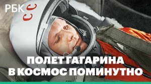 Полет Гагарина в космос поминутно