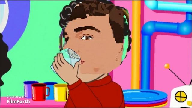 The Mandarin Wiggles Gulp Gulp Dancing Animation Video смотреть онлайн