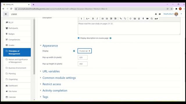 How to add a URL link to your course Moodle- A Tutorial for beginners смотреть онлайн