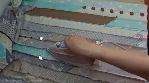 Лоскутное одеяло из полос. Быстрый способ сшивания