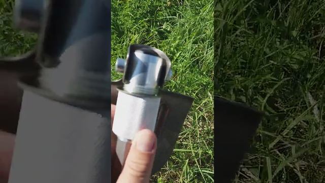 Складная цельнометаллическая титановая лопата. смотреть онлайн