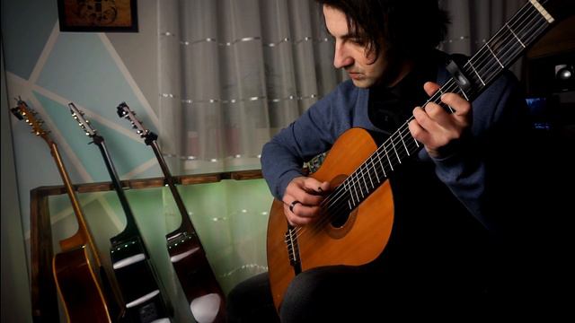 Ludovico Einaudi - Experience | Fingerstyle Guitar Version | смотреть онлайн