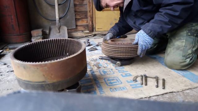 Трактор Т 54. Устройство фрикциона ремонт смотреть онлайн