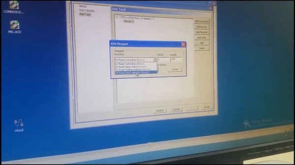 CAS ModBus Scanner software