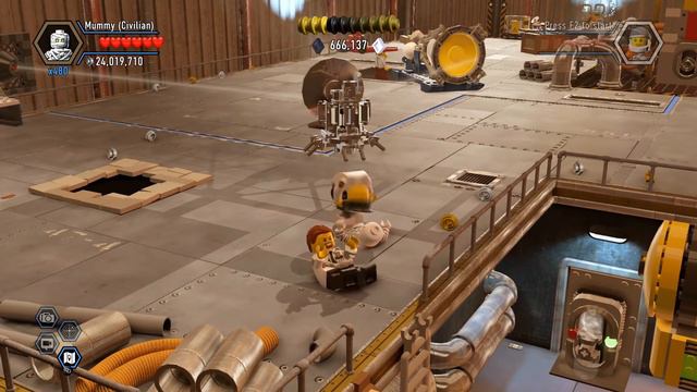 Lego Rescue Team Searchs a Lego SPACE STATION! - Lego City Undercover Lego Cops and Robbers Game! смотреть онлайн
