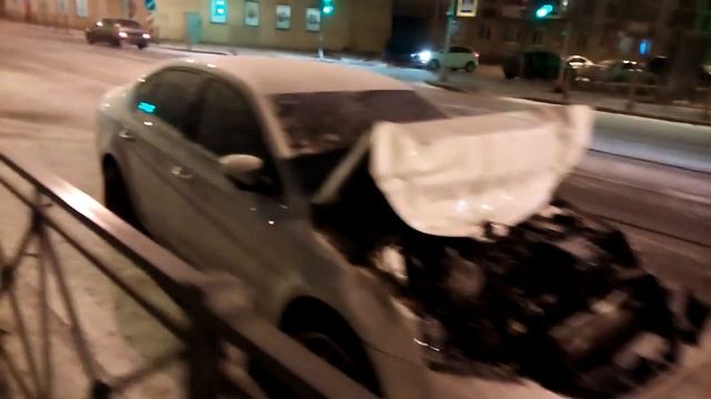 Васильевский остров Средний проспект январь 2018 год