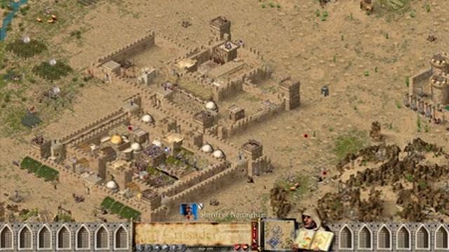 Stronghold Crusader - Spectacular AI Battles #020: 2 Nizars vs. 2 Sheriffs смотреть онлайн