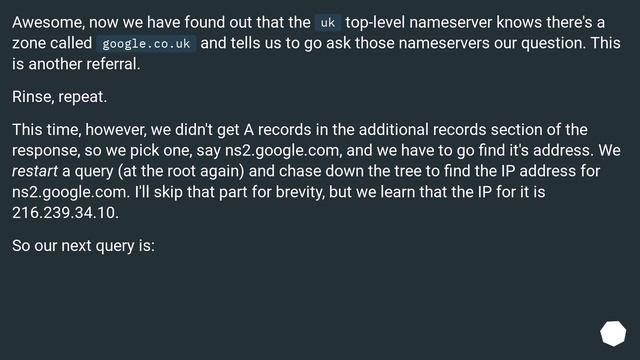 How does dig +trace actually work? смотреть онлайн