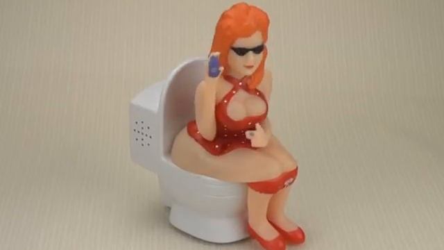 Тётя в туалете.Парк чудес. Прикольные игрушки оптом. смотреть онлайн