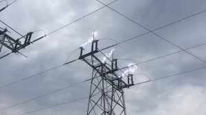 Отключение под нагрузкой. ⚡️⚡️⚡️Электрическая мощная дуга