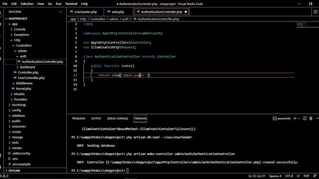 How to create Admin login Authentication in laravel 10 part 2 смотреть онлайн