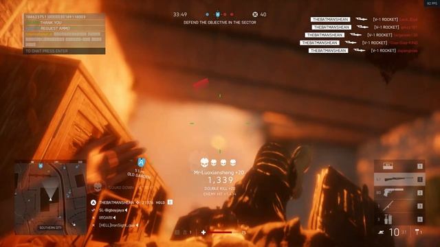 BATTLEFIELD V V1 ROCKET 22 KILL смотреть онлайн