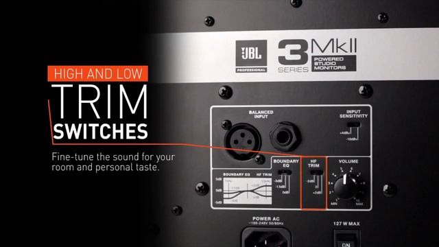 JBL 305P MkII 5-inch Powered Studio Monitors смотреть онлайн