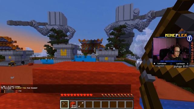 Minecraft Turf Wars! Mineplex Mini Game! Best Minecraft Mini Game Server In 2021?! смотреть онлайн