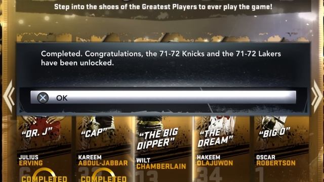 I beat the entire NBA 2K12 NBA’s Greatest Players Mode in 1 video смотреть онлайн