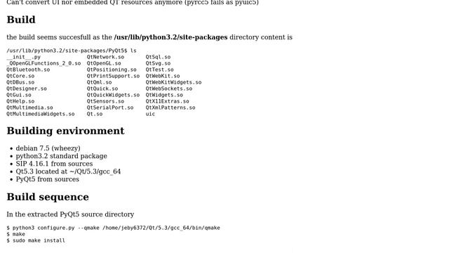 PyQt5 - python-3.2 : no module available + pyuic5 cannot find PyQt5.uic module смотреть онлайн