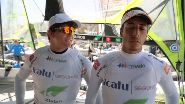 2015 European Championship - Day 2 - Interview: Marco Grael & Gabriel Borges смотреть онлайн