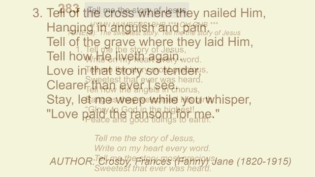 #283 - Tell me the story of Jesus смотреть онлайн