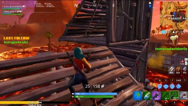 რა მოხდება?? Fortnite Battle Royale გადმოდით DLIVE ზე ?ROAD TO 400 SUB✔ смотреть онлайн