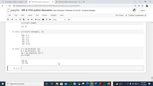3 Numpy Array Matrices смотреть онлайн