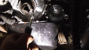 замена сальника коленвала и ремня грм на хундай соната