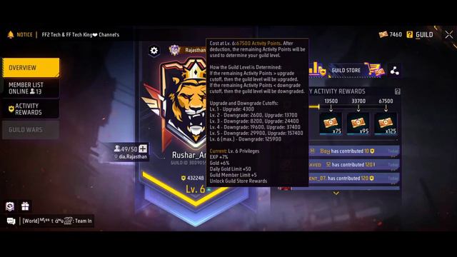Glory Complete Level Not Increase?🥰 | Guild Ka Level Up Kaise Kare | FF Guild ka level kaise bhdhay смотреть онлайн