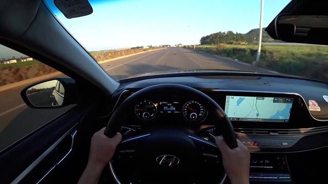 2022 Hyundai Azera 2.5GDI POV test drive смотреть онлайн