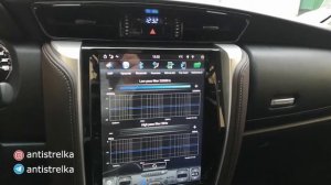 Магнитола для Toyota Fortuner в стиле Тесла