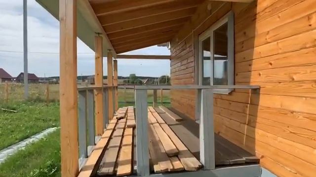 Внешний вид построенного нами дома. смотреть онлайн