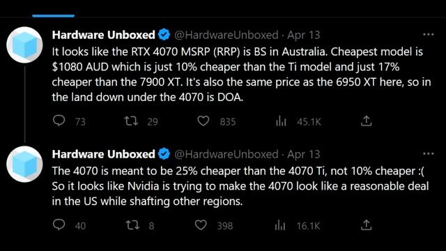 RTX 4070 The Worst Selling X70 Graphics Card Ever - Nvidia Messed up! смотреть онлайн