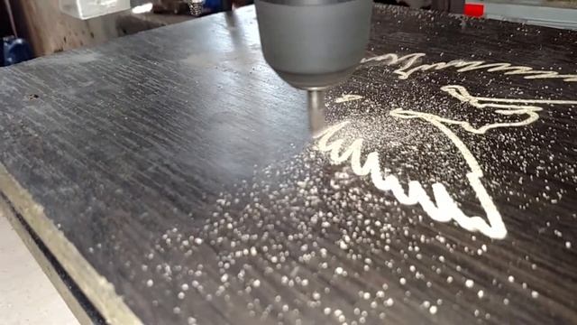 CNC на ламинате, первый запуск смотреть онлайн