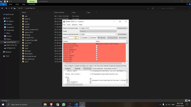 How to install OpenCV with CUDA GPU in windows 10 | Python смотреть онлайн