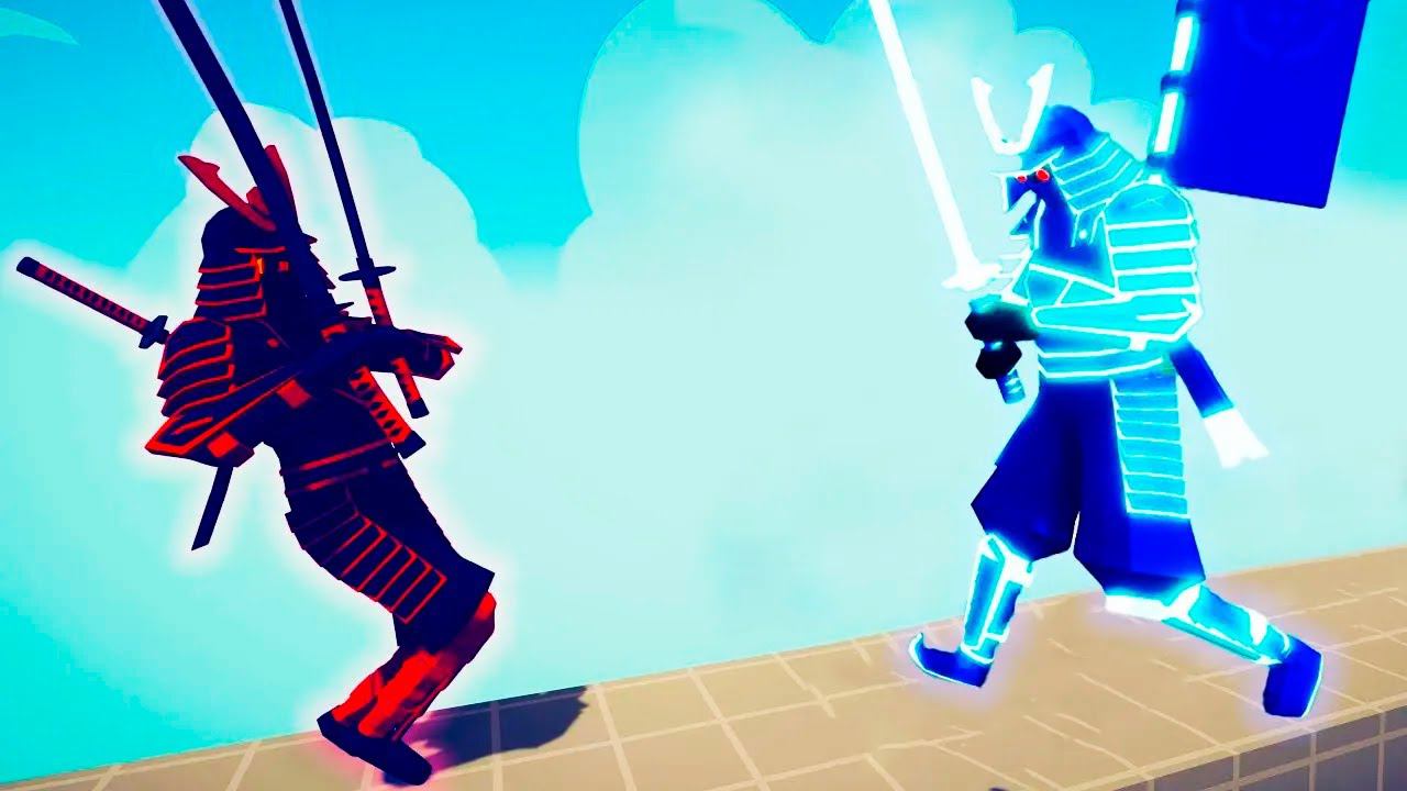 DARK SAMURAI vs ALL NINJA | TABS - Totally Accurate Battle Simulator смотреть онлайн