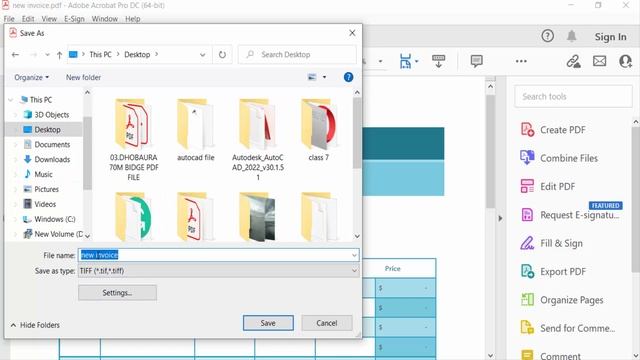 How to convert PDF Documents to TIFF Format using Adobe Acrobat Pro DC смотреть онлайн