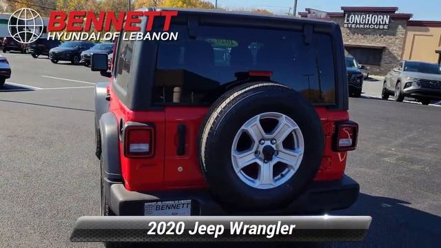 Used 2020 Jeep Wrangler Sport S, Lebanon, PA N40004 смотреть онлайн