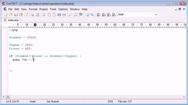 Beginner PHP Tutorial - 23 - Logical Operators смотреть онлайн
