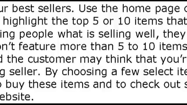 Showcase your best sellers смотреть онлайн