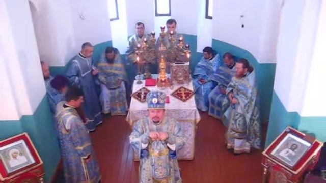 проповедь вл. Илария в праздник "Всецарицы" в с. Осыково смотреть онлайн